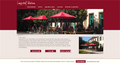 Desktop Screenshot of landgasthof-rieben.de